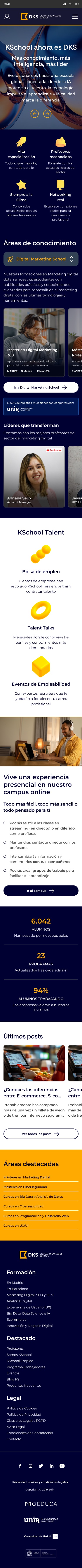 DKS, Home · móvil
