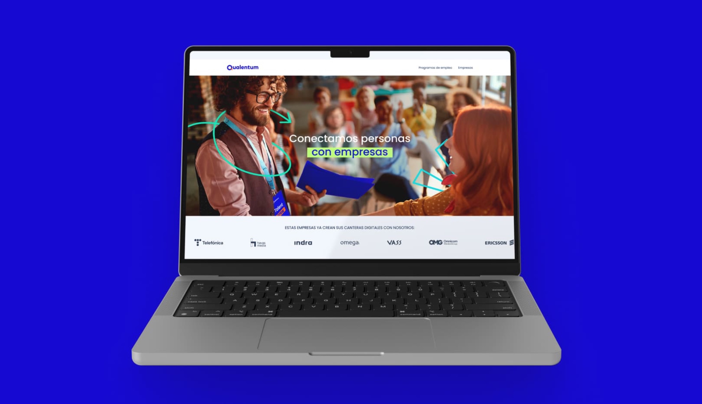 Qualentum, Web principal